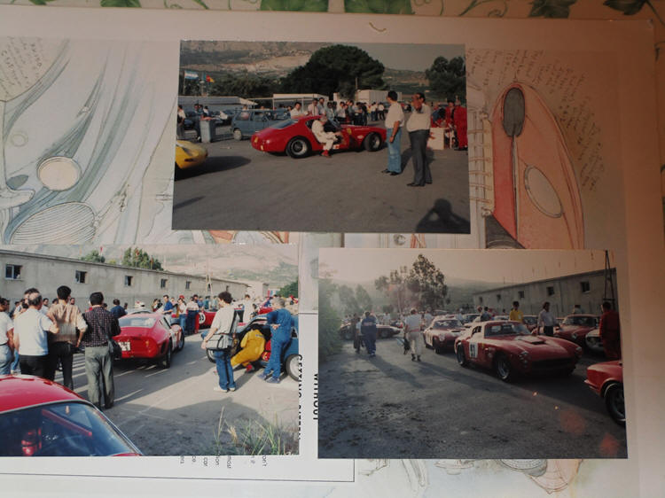 Ferrari cops at Targa Florio 1990