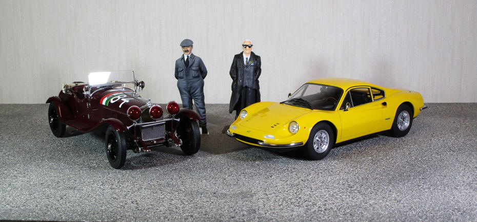 Enzo Ferrari Vittorio Jano