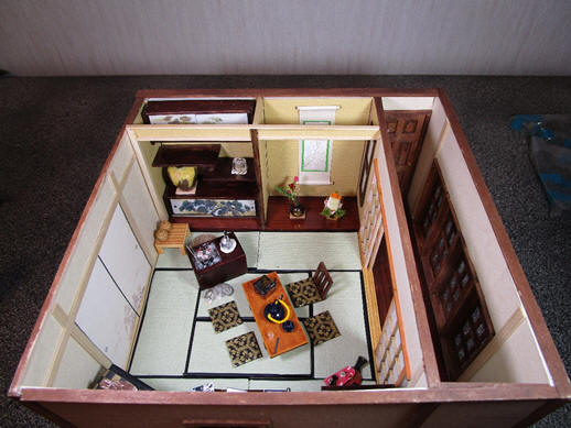 Japanese thatch house