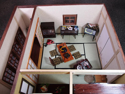 Japanese thatch house