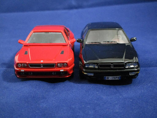 Maserati Shamal and Quattroporte